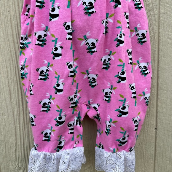 Ann Loren girls toddler one piece pants set size 18-24 months - Picture 9 of 12